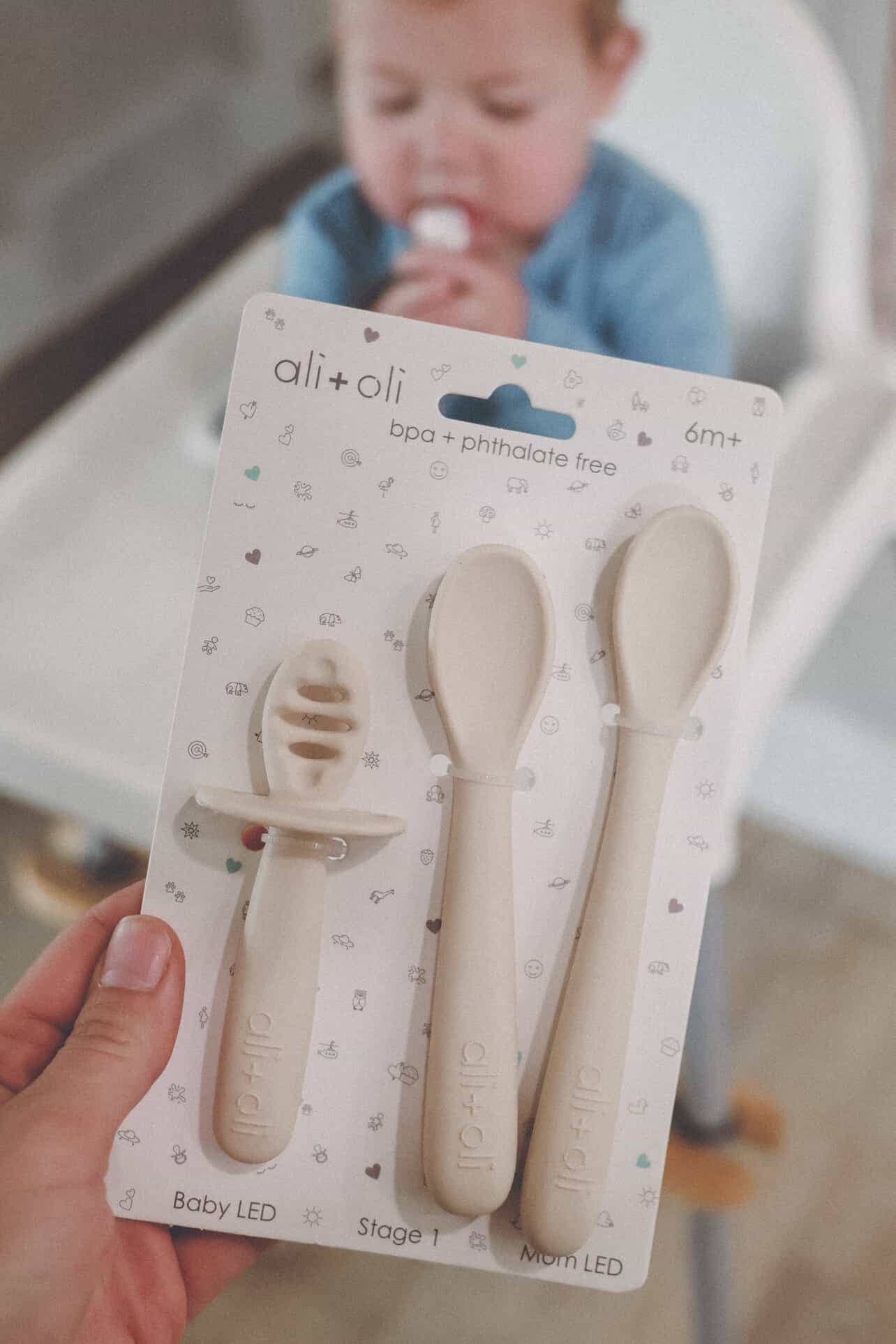 (3-pc) Multi Stage Spoon Set for Baby (Coco) 6m+
