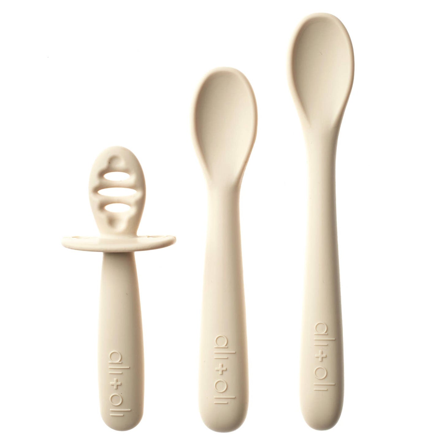 (3-pc) Multi Stage Spoon Set for Baby (Coco) 6m+
