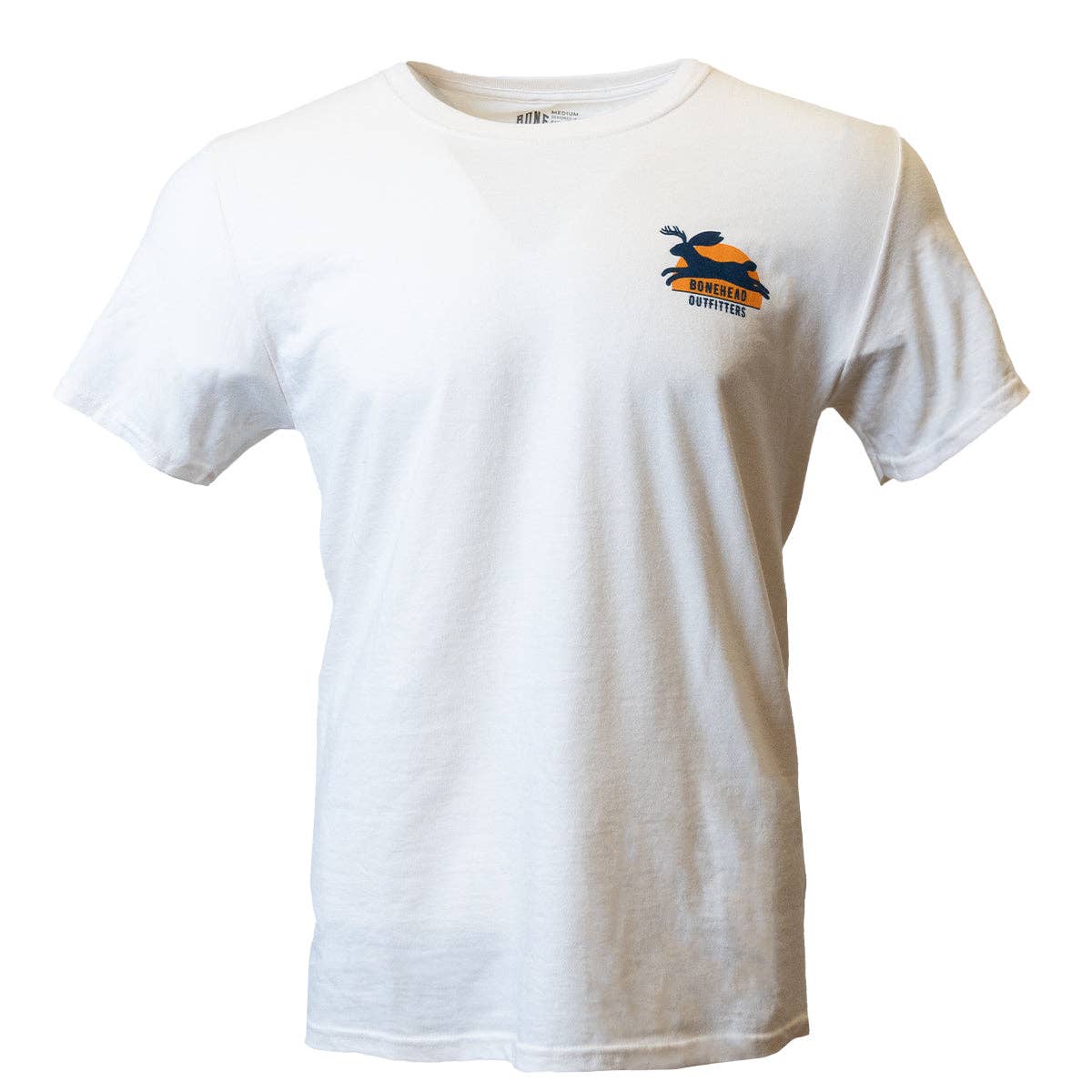Jackanope Men's Screen Printed Cotton-Polyester T-Shirt